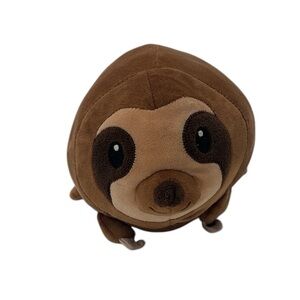 Fiesta Stuffed  Animal 10" Sloth Ralph Brown Plush Toy Super Soft Squeezable